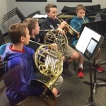 6th grade practicing ensembles 