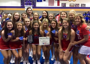 Varsity Cheer Camp Awards